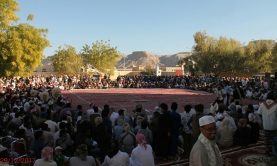 "قنيص قرية اللسك" شرقي تريم تراث يتجدد