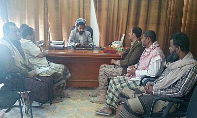 مدير عام القطن يلتقي القيادات الامنية بالمديرية 