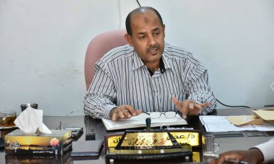لجنة تعويضات المتضررين من توسيع مسار طريق الصداع - الغيل تجتمع برئاسة مدير عام مديرية الغيل