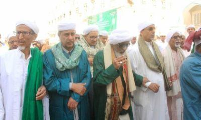 في الذكرى السادسة بعد المئة لحولية الحبشي .. مدينة سيئون تشهد موكب يوم تكريم العلم و العلماء