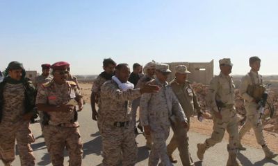 المحافظ البحسني يطلع على الأعمال الإنشائية الجارية في كلية الشرطة بحضرموت