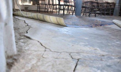 بتوجيهات محافظ حضرموت فريق هندسي لتقييم عملية ترميم المركز الثقافي بغيل باوزير