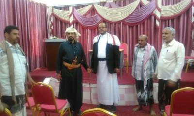 الشبخ سعيد البرك العامري يوجه باعتماد استكمال ماتبقى في قاعة العرض بثانوية بن حم للبنين بتاربة