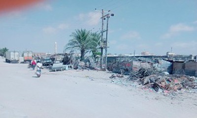 لجنة العشوائيات تنفذ حملة تستهدف المباني العشوائية بشحير 