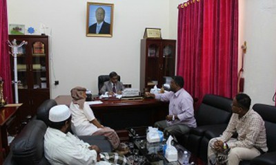 المحافظ البحسني يطلع على أنشطة ومشاريع جمعية المؤاساة الخيرية الاجتماعية بالحامي 