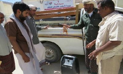 مدير عام القطن يُسلم مستشفى المدينة أجهزة ومعدات طبية 