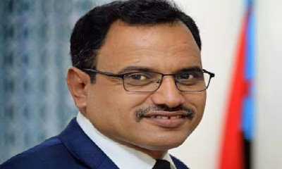 اللواء سالم السقطري يهنئ محافظ حضرموت قائد المنطقة العسكرية الثانية وقوات النخبة الحضرمية والتحالف العربي بالانتصارات