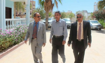 وزير التعليم العالي والبحث العلمي في زيارة لجامعة الريان بحضرموت 