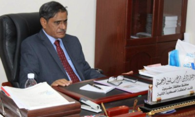 محافظ حضرموت يعزي في وفاة محافظ سقطرى 