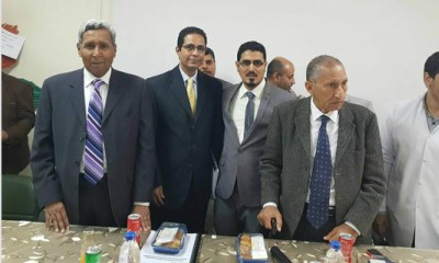 الماجستير بامتياز في جراحة المخ والأعصاب للطالب صلاح عبدالله مسعد من جامعة اسيوط