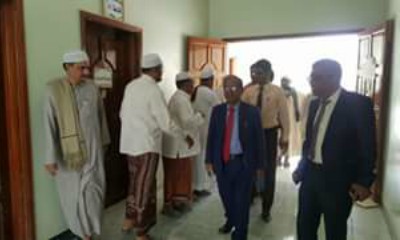 كلية الشريعة والقانون زيارة وزير التعليم العالي للكلية