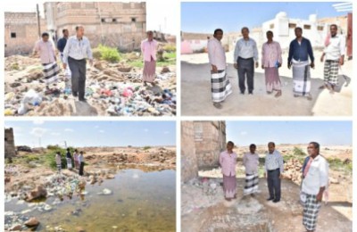 المدير العام لمديرية غيل باوزير يزور مكلة القضب للاطلاع على أبرز مشكلاتها 