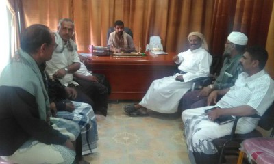 مدير عام القطن يستقبل مستشار المحافظ لشئون مديريات الصحراء