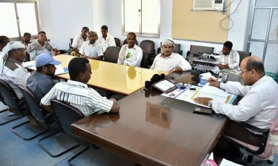 المدير العام لمديرية غيل باوزير يترأس اجتماعً للجنة التعويضات 
