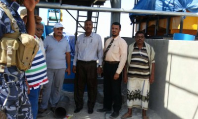 المهندس صلاح أحمد بابحير يقوم بزيارة تفقدية للشركة المصرية بميفع