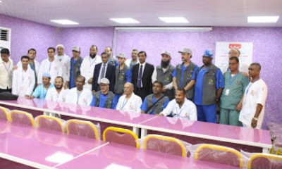 المحافظ البحسني يدشن الحملة العلاجية الجراحية بمركز نبض الحياة لأمراض وجراحة القلب بالمكلا