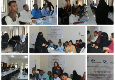 المدير العام لمديرية بروم ميفع يحضر فعاليات ورشة مشاركة المجتمعات المحلية في الإستجابة الإنسانية