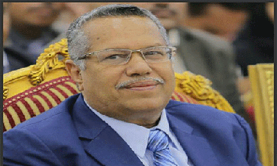 بن دغر يصل مدينة الشحر ويضع حجر الأساس لمشروع محطة كهرباء
