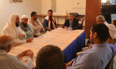 قيادات من مؤتمر حضرموت الجامع تلتقي في المكلا رئيس الوزراء