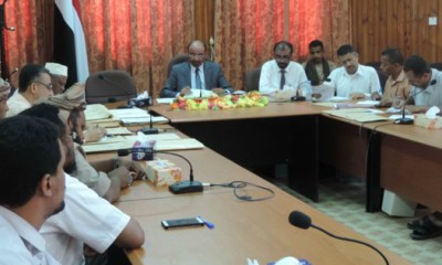 فتح مظاريف 11 مشروعا ممول من حصة مبيعات نفط حضرموت 