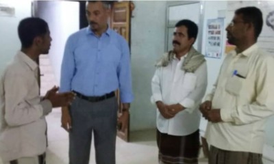 هاني البيض يزور العيادة الطبية الرمضانية الثانية بمنطقة النقعة 