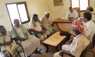 المدير العام لمديرية بروم ميفع يلتقي القائم بأعمال رئيس الهيئة العامة للمصائد السمكية البحر العربي ورئيس الإتحاد السعاوني بالمحافظة