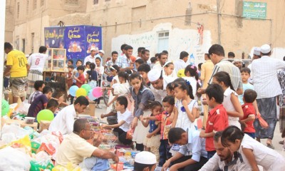 رباط العلم الشريف ومسجد الرياض ينفردان بختائم ليلة 19 رمضان بمدينة سيئون 