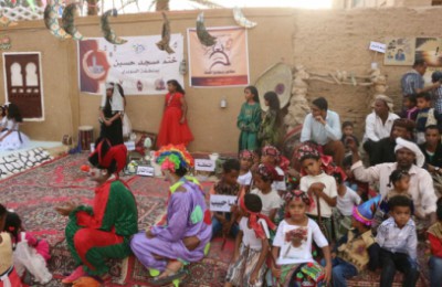 تنظيم عدد من الفعاليات الترفيهية والتراثية بمناسبة ختم مسجد حسين بالسويري