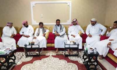 المقدم بن حبريش يزور آل مول الدويلة في الدمام لتقديم واجب العزاء في وفاة والدهم