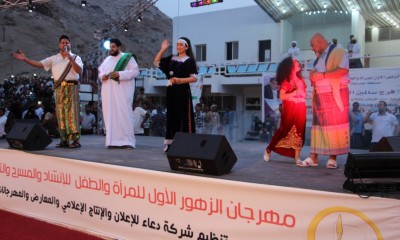 المكلا تدشن مهرجان الزهور الأول للمرأة و الطفل وحفلات نجوم نون بحضور الألاف بملعب بارادم