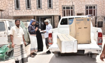 ضمن سلسلة تبرعات السلطة المحلية..مستشفى غيل باوزير تحصل على مكيف لغرفة الترقيد 