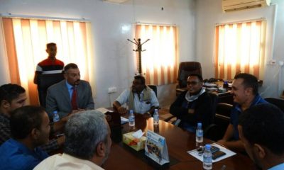 هيئة المساحة الجيولوجية والثروات المعدنية تجتمع معىمكتب وزارة الشؤون الاجتماعية والعمل بساحل حضرموت 