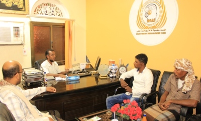 بحث أوجه التعاون المشترك بين مؤسسة حضرموت للاختراع والتقدم العلمي وشبكة وموقع صدى حضرموت الإخبارية 