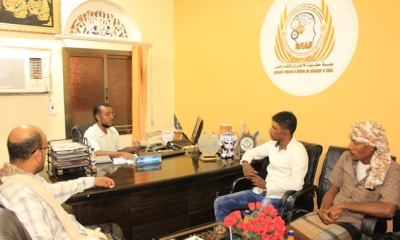 بحث أوجه التعاون المشترك بين مؤسسة حضرموت للاختراع والتقدم العلمي وشبكة وموقع صدى حضرموت الإخبارية