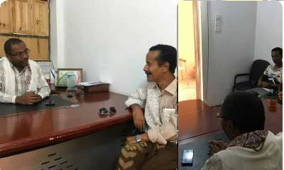 مدير مشروع نظافة مديرية غيل باوزير يلتقي فريق قادة المنطوي تحت برنامج القيادة