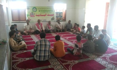 مدير مركز تاربة التعليمي يواصل زياراته للأنشطة الصيفية التي يقيمها المركز بالمدارس التابعة له ضمن صيف البادية السابع عشر