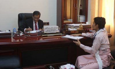 محافظ حضرموت يبحث مع مدير عام رخية احتياجات المديرية ووضعها الأمني 