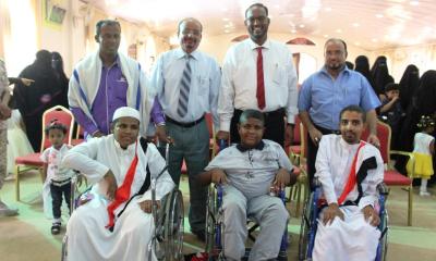 مؤسسة الماهر بتريم تقيم الحفل الخيري السنوي السابع لذوي الاحتياجات الخاصة بوادي حضرموت