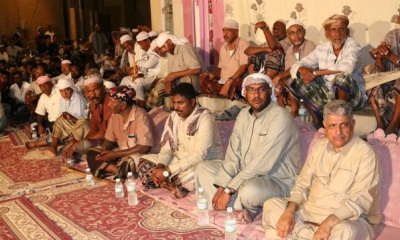 مدير عام مديرية تريم يحضر مطلع حافة المحيضرة ويعلن عن إكرامية مقدمة من محافظ حضرموت 