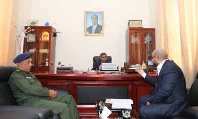 محافظ حضرموت يوجه بتقديم التسهيلات اللازمة للبدء بتنفيذ مشروع تعزيز السلامة المجتمعية وتأهيل كوادر الجهاز الأمني والسلطة القضائية 