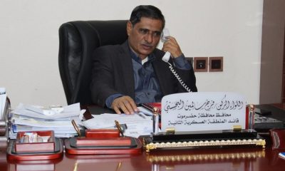 محافظ حضرموت يوجه وكيل الوادي بسرعة البدء بمشروع صيانة الطريق الدولي عقبة عصم ثمود رماه الذي يربط الشريط الصحراوي بمحافظة المهرة وسلطنة عمان 
