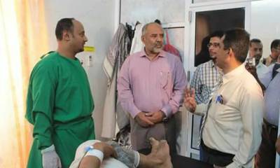 وكيل وادي حضرموت يدشن العمل بعدد من الأجهزة الطبية في مستشفى سيئون المقدمة من عدد من التجار و الشركات المحلية