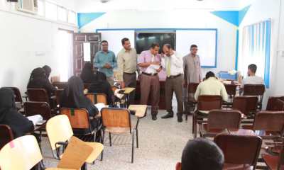 جامعة سيئون تدشن امتحانات القبول لبرنامجها الجديد تقنية المعلواتIT