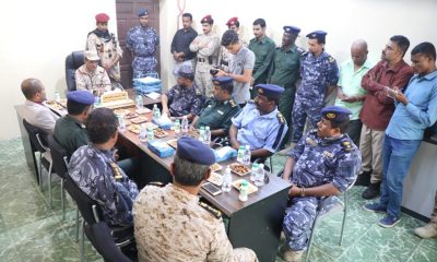 محافظ حضرموت يدشن خطة الانتشار الأمني والمرحلة الأولى لاستكمال اعادة تأهيل وترميم 7 مراكز للأمن في 3 مديريات 