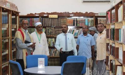 مدير عام مديرية ساه يزور جامعة القرآن الكريم و العلوم الاسلامية بمنطقة تاربة بوادي حضرموت 