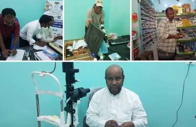 بدء المخيم الثاني لطب وجراحة العيون بمستشفى شبام للفترة من ١٣ _ ١٨ إكتوبر ٢٠١٨م