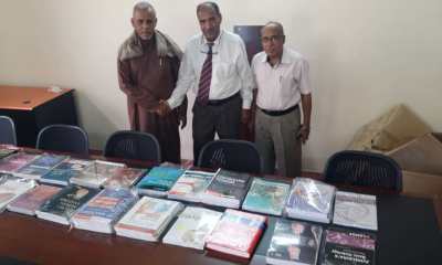 كلية الطب بجامعة سيئون تستلم عدد من أمهات الكتب الطبية