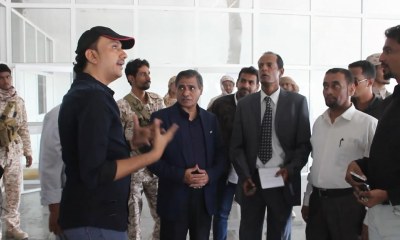 محافظ حضرموت يوجه باستكمال اللمسات الأخيرة لمطار الريان وربطه بالماء والكهرباء 