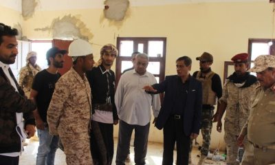 المحافظ البحسني يشيد بمستوى الإنجاز في مباني كلية الشرطة ويشدد على سرعة الإنتهاء منها 