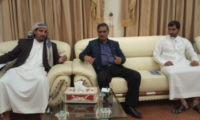 محافظ حضرموت يلتقي قيادة التحالف العربي بوادي وصحراء المحافظة
